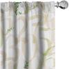 Ambesonne Delicate Roses Curtains, Retro Themed Garden Scene Flowers Vintage with Neutral Colors, Window Treatments 2 Panel Set for Living Room Bedroom, Pair of – 28″ x 63″, Pale Peach Pale Grey Dust(Olive Green Blush Dusk)