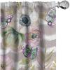 Ambesonne Delicate Roses Curtains, Retro Themed Garden Scene Flowers Vintage with Neutral Colors, Window Treatments 2 Panel Set for Living Room Bedroom, Pair of – 28″ x 63″, Pale Peach Pale Grey Dust(Lilac Dark Eggshell Ivory)