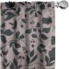 Ambesonne Delicate Roses Curtains, Retro Themed Garden Scene Flowers Vintage with Neutral Colors, Window Treatments 2 Panel Set for Living Room Bedroom, Pair of – 28″ x 63″, Pale Peach Pale Grey Dust(Pale Mauve Charcoal Grey)