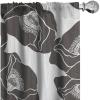 Ambesonne Floral Design Curtains, Tropical Themed Neutral Colors Boho Flowers Vintage with Leafy Art, Window Treatments 2 Panel Set for Living Room Bedroom, Pair of – 28″ x 63″, Dark Coral Pale Grey(Dimgray Coconut)