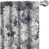 Ambesonne Floral Design Curtains, Tropical Themed Neutral Colors Boho Flowers Vintage with Leafy Art, Window Treatments 2 Panel Set for Living Room Bedroom, Pair of – 28″ x 63″, Dark Coral Pale Grey(Slate Brown Pale Grey)