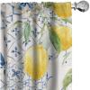 Ambesonne Hibiscus Curtains, Watercolor Silhouettes of Tropical Floral with Neutral Colors Boho Art, Window Treatments 2 Panel Set for Living Room Bedroom, Pair of – 28″ x 63″, Dark Coral Coral White(Mustard Peacock Green)
