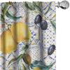 Ambesonne Hibiscus Curtains, Watercolor Silhouettes of Tropical Floral with Neutral Colors Boho Art, Window Treatments 2 Panel Set for Living Room Bedroom, Pair of – 28″ x 63″, Dark Coral Coral White(Mustard Dark Indigo White)