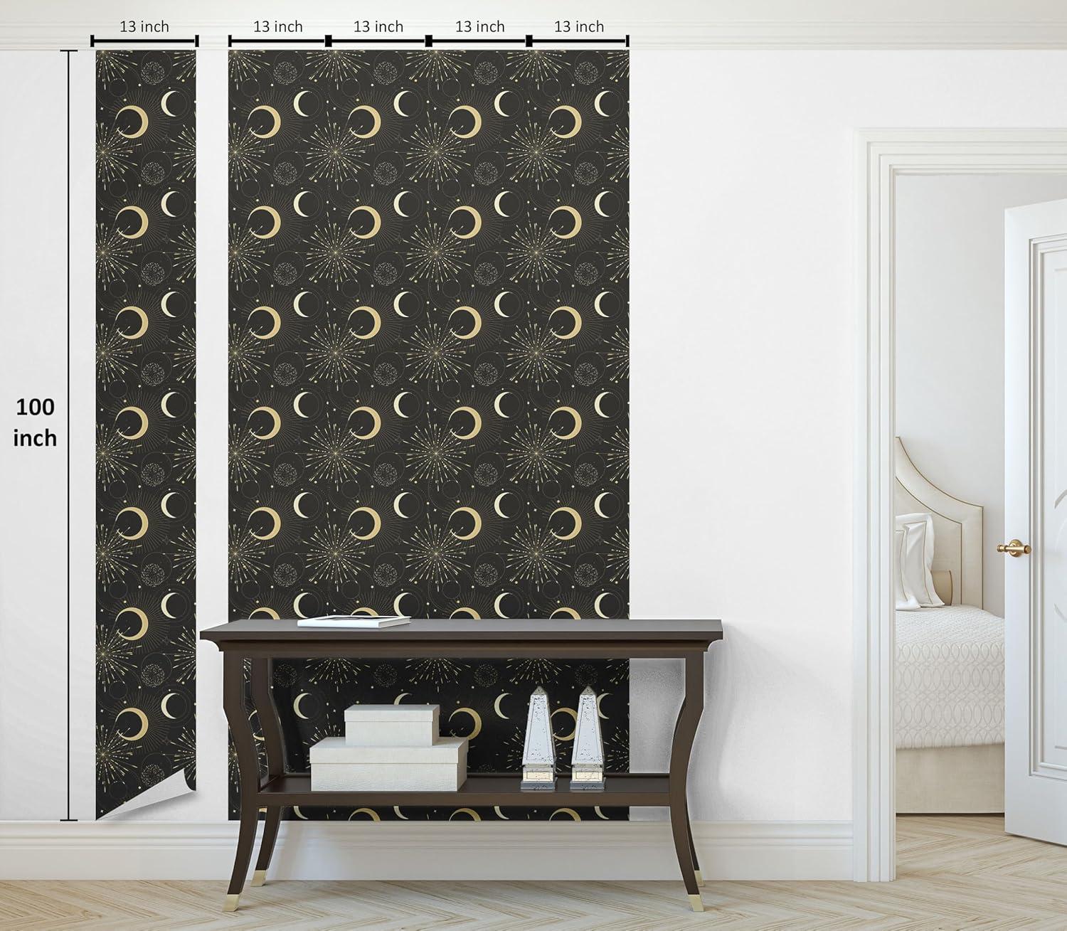 imageAmbesonne Magnolia Peel amp Stick Wallpaper for Home Classic Pattern of Urban Jungle Flowers with Leaves Modern Farmhouse SelfAdhesive Living Room Kitchen Accent 13 x 72 Pale Rose Hunter GreenDark Grey Khaki Beige