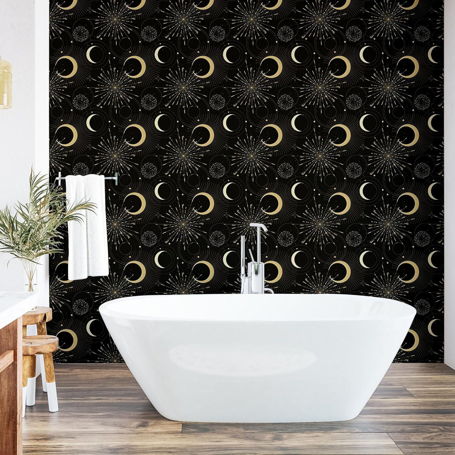 imageAmbesonne Magnolia Peel amp Stick Wallpaper for Home Classic Pattern of Urban Jungle Flowers with Leaves Modern Farmhouse SelfAdhesive Living Room Kitchen Accent 13 x 72 Pale Rose Hunter GreenDark Grey Khaki Beige