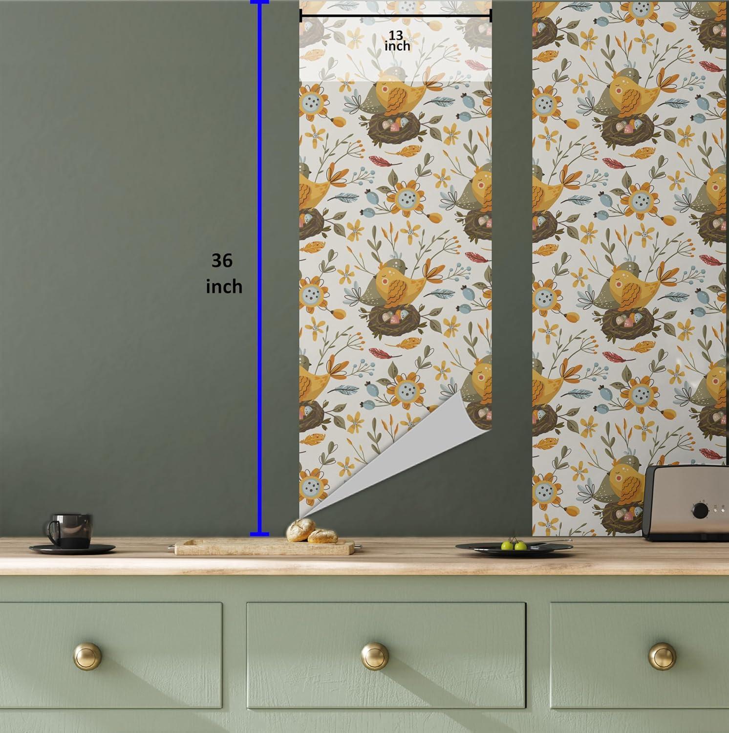 imageAmbesonne Magnolia Peel amp Stick Wallpaper for Home Classic Pattern of Urban Jungle Flowers with Leaves Modern Farmhouse SelfAdhesive Living Room Kitchen Accent 13 x 72 Pale Rose Hunter GreenPale Coffee Green Beige