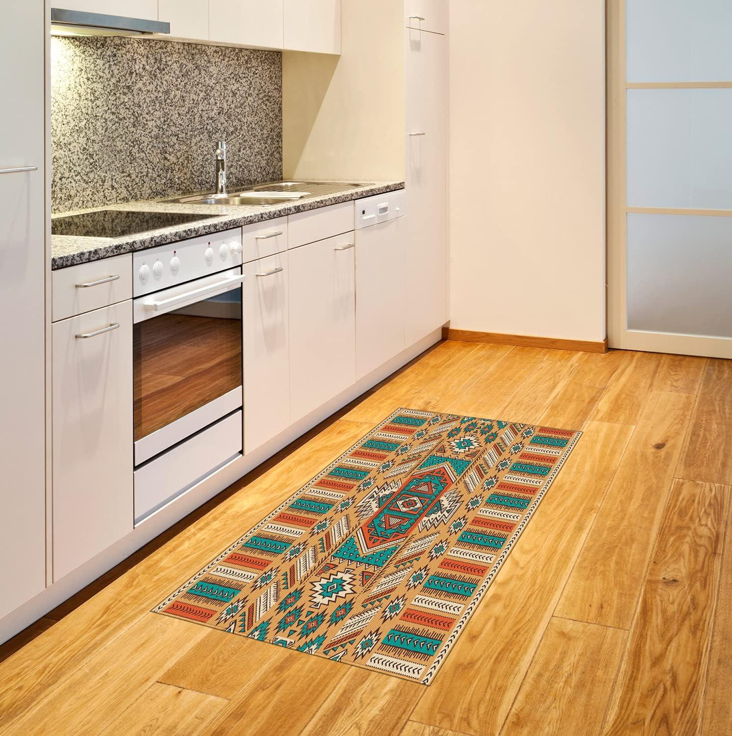 imageAmbesonne Modern Area Rug Modern Style Typography Word Arrangements Tracking Coffee Themed Beverage Design Flat Woven Accent Rug for Living Room Bedroom Dining Room 4 X 57 BrownApricot Orange