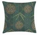 imageAmbesonne Tribal Throw Pillow Cushion Cover Tangerine Toned Design of Bold Lines Geometric Triangles Artwork Modern Look Image Decorative Square Accent Pillow Case 16 X 16 Black Orange and WhiteIvory Teal and Tan