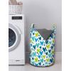 Ambesonne Valentine’s Day Laundry Bag, Irregular Hearts in Blue and Green Tones, Hamper Basket with Handles Drawstring Closure for Laundromats, 13″ x 19″, Sea Blue Dark Seafoam