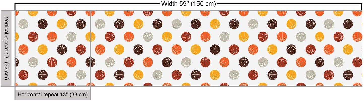 imageAmbesonne Cartoon Fabric by The Yard Hot Air Balloons Flying Through The Sky with Birds Microfiber Fabric for Arts and Crafts Textiles amp Decor 1 Yard Teal CreamRuby Orange