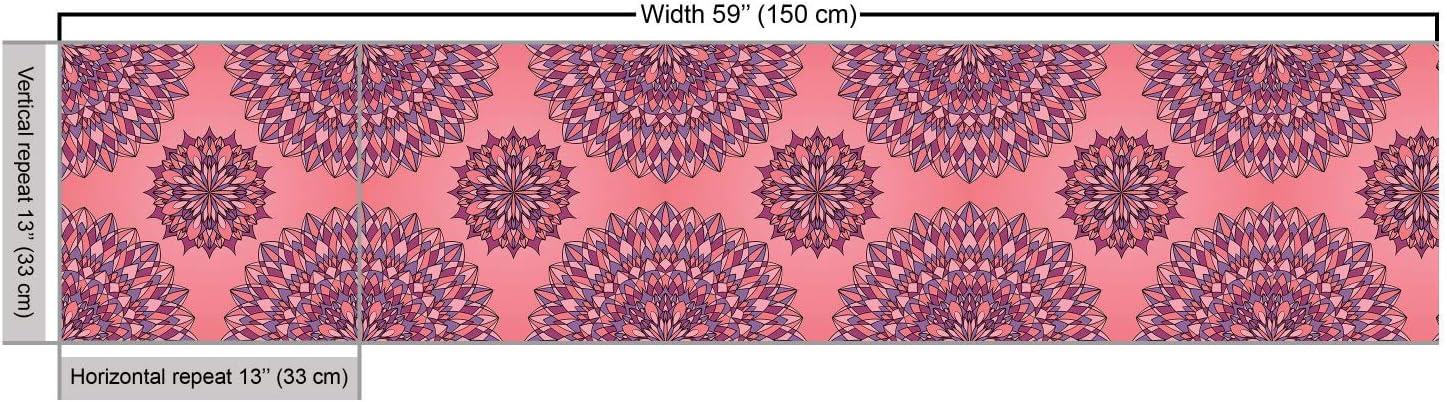 imageAmbesonne Cartoon Fabric by The Yard Hot Air Balloons Flying Through The Sky with Birds Microfiber Fabric for Arts and Crafts Textiles amp Decor 1 Yard Teal CreamFuchsia Coral