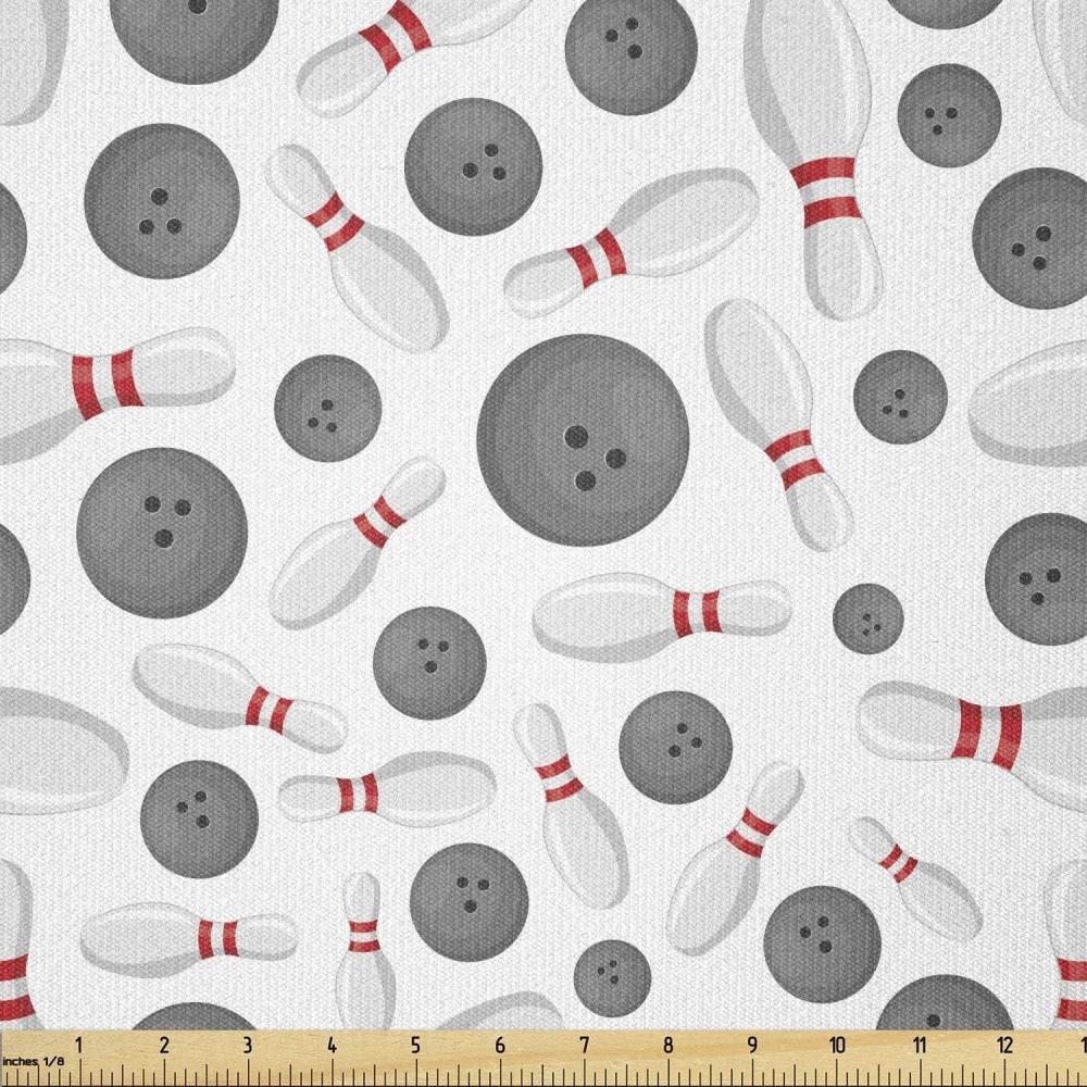 imageAmbesonne Cartoon Fabric by The Yard Hot Air Balloons Flying Through The Sky with Birds Microfiber Fabric for Arts and Crafts Textiles amp Decor 1 Yard Teal CreamWhite Grey