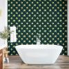 Ambesonne Blueberry Peel & Stick Wallpaper for Home, Summer Berries with Leaves on Cream Background Love Botanical Themed, Self-Adhesive Living Room Kitchen Accent, 13″ x 100″, Violet Blue Fern Green(Pale Orange and Dark Teal)