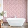 Ambesonne Blueberry Peel & Stick Wallpaper for Home, Summer Berries with Leaves on Cream Background Love Botanical Themed, Self-Adhesive Living Room Kitchen Accent, 13″ x 100″, Violet Blue Fern Green(Blush and Laurel Green)