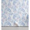 Pale Azure Blue and Coral