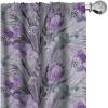 Violet Mauve and Grey Teal
