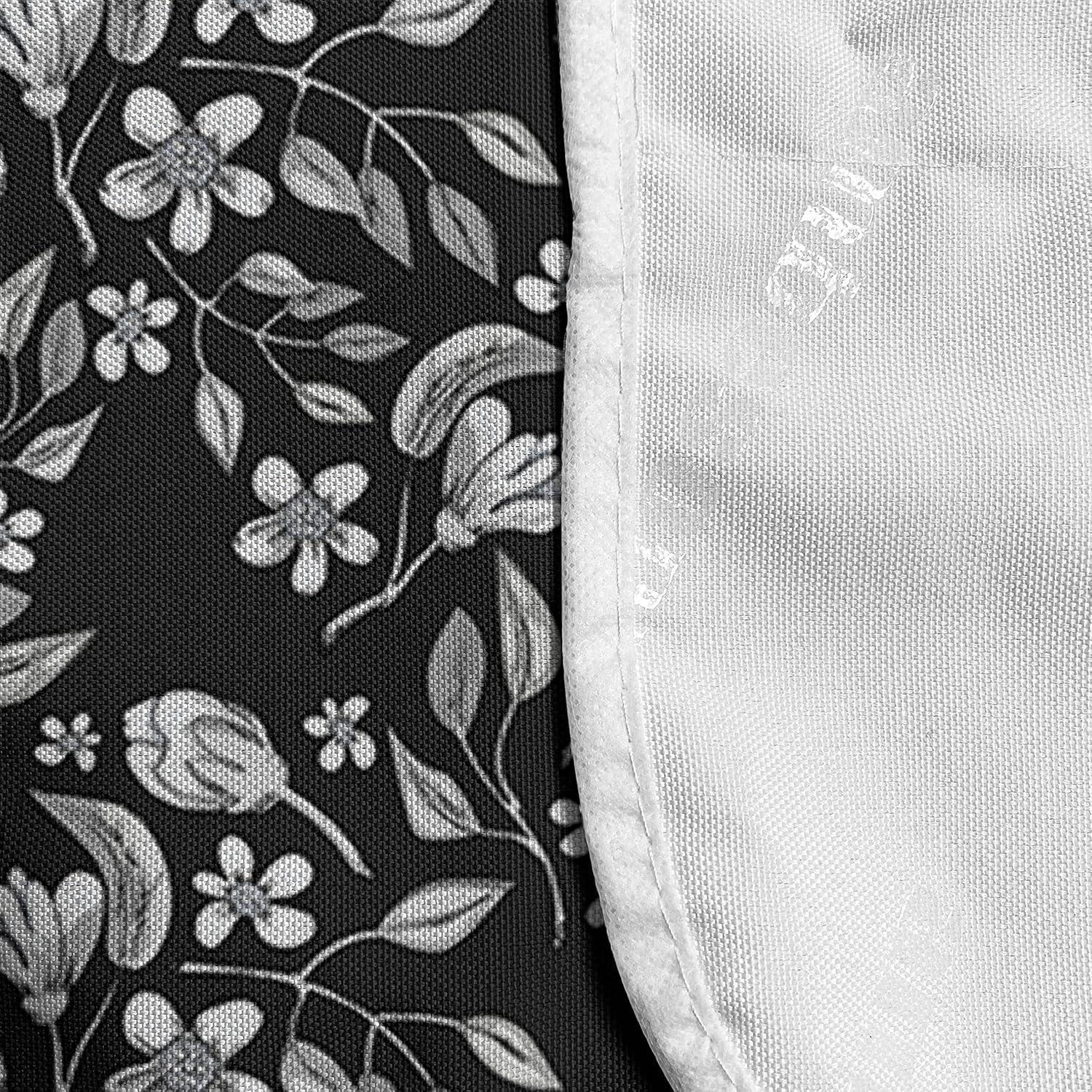 imageAmbesonne Love Microwave Oven Cover Various Ornamental Hearts in Pastel Colors Valentines Day Themed Design Water Resistant Organizer with Pockets for Kitchen 36 x 12 Blush MulticolorGrey Multicolor