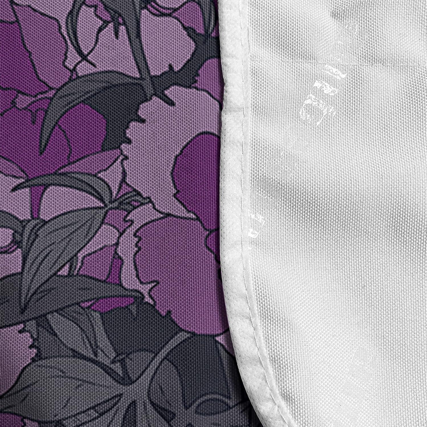 imageAmbesonne Love Microwave Oven Cover Various Ornamental Hearts in Pastel Colors Valentines Day Themed Design Water Resistant Organizer with Pockets for Kitchen 36 x 12 Blush MulticolorPurple Multicolor