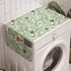 Ambesonne Love Microwave Oven Cover, Various Ornamental Hearts in Pastel Colors Valentine’s Day Themed Design, Water Resistant Organizer with Pockets for Kitchen, 36″ x 12″, Blush Multicolor(Almond Green Multicolor)
