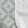 Ambesonne Love Microwave Oven Cover, Various Ornamental Hearts in Pastel Colors Valentine’s Day Themed Design, Water Resistant Organizer with Pockets for Kitchen, 36″ x 12″, Blush Multicolor(Seafoam and Eggshell)