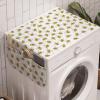 Ambesonne Love Microwave Oven Cover, Various Ornamental Hearts in Pastel Colors Valentine’s Day Themed Design, Water Resistant Organizer with Pockets for Kitchen, 36″ x 12″, Blush Multicolor(Yellow Charcoal Grey)