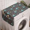 Ambesonne Love Microwave Oven Cover, Various Ornamental Hearts in Pastel Colors Valentine’s Day Themed Design, Water Resistant Organizer with Pockets for Kitchen, 36″ x 12″, Blush Multicolor(Grey and Multicolor)