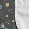 Ambesonne Love Microwave Oven Cover, Various Ornamental Hearts in Pastel Colors Valentine’s Day Themed Design, Water Resistant Organizer with Pockets for Kitchen, 36″ x 12″, Blush Multicolor(Grey and Multicolor)