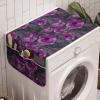 Ambesonne Love Microwave Oven Cover, Various Ornamental Hearts in Pastel Colors Valentine’s Day Themed Design, Water Resistant Organizer with Pockets for Kitchen, 36″ x 12″, Blush Multicolor(Purple Multicolor)