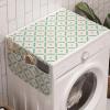 Ambesonne Love Microwave Oven Cover, Various Ornamental Hearts in Pastel Colors Valentine’s Day Themed Design, Water Resistant Organizer with Pockets for Kitchen, 36″ x 12″, Blush Multicolor(Seafoam and Eggshell)