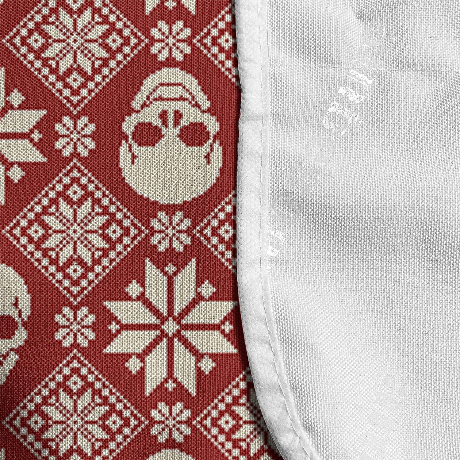 imageAmbesonne Eiffel Microwave Oven Cover Valentines Day Inspired Pattern with France Paris Oh La La Texts Heart Shapes Water Resistant Organizer with Pockets for Kitchen 36 x 12 Pink White BlackRed Beige