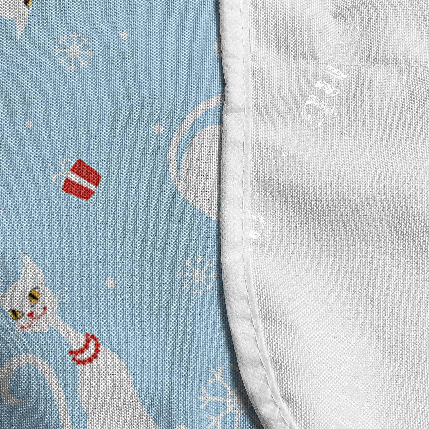 imageAmbesonne Eiffel Microwave Oven Cover Valentines Day Inspired Pattern with France Paris Oh La La Texts Heart Shapes Water Resistant Organizer with Pockets for Kitchen 36 x 12 Pink White BlackPale Blue Red White