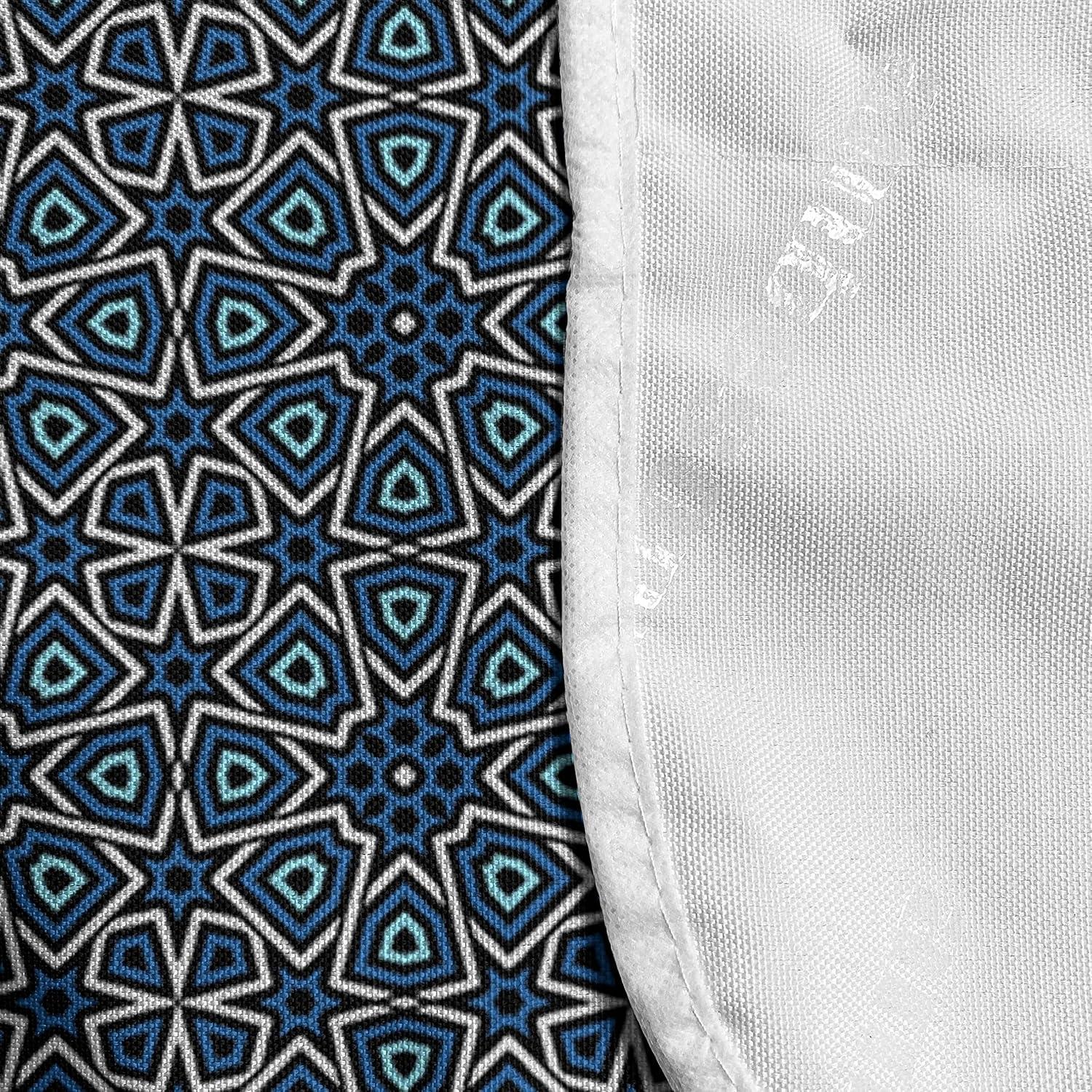imageAmbesonne Valentines Day Microwave Oven Cover Love Themed Simple Pattern with Hearts Water Resistant Organizer with Pockets for Kitchen 36 x 12 Pink FuchsiaTurquoise Dark Blue