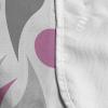 Ambesonne Eiffel Microwave Oven Cover, Valentines Day Inspired Pattern with France Paris Oh La La Texts Heart Shapes, Water Resistant Organizer with Pockets for Kitchen, 36″ x 12″, Pink White Black(Pink Grey White)
