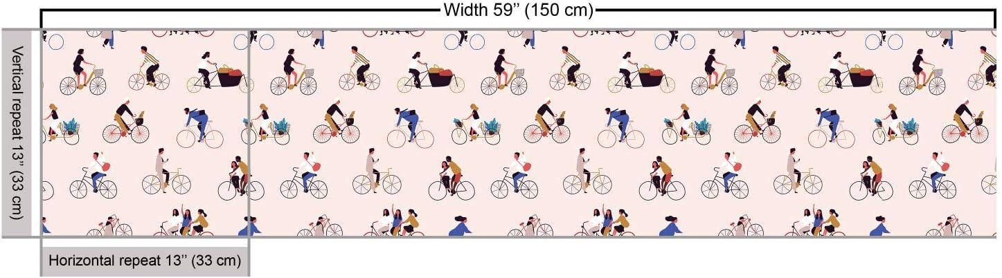 imageAmbesonne Dog Lover Fabric by The Yard Little Corgi Jumping Running and Standing Cartoon Hearts Background Microfiber Fabric for Arts and Crafts Textiles amp Decor 1 Yard White OrangeRose Pink