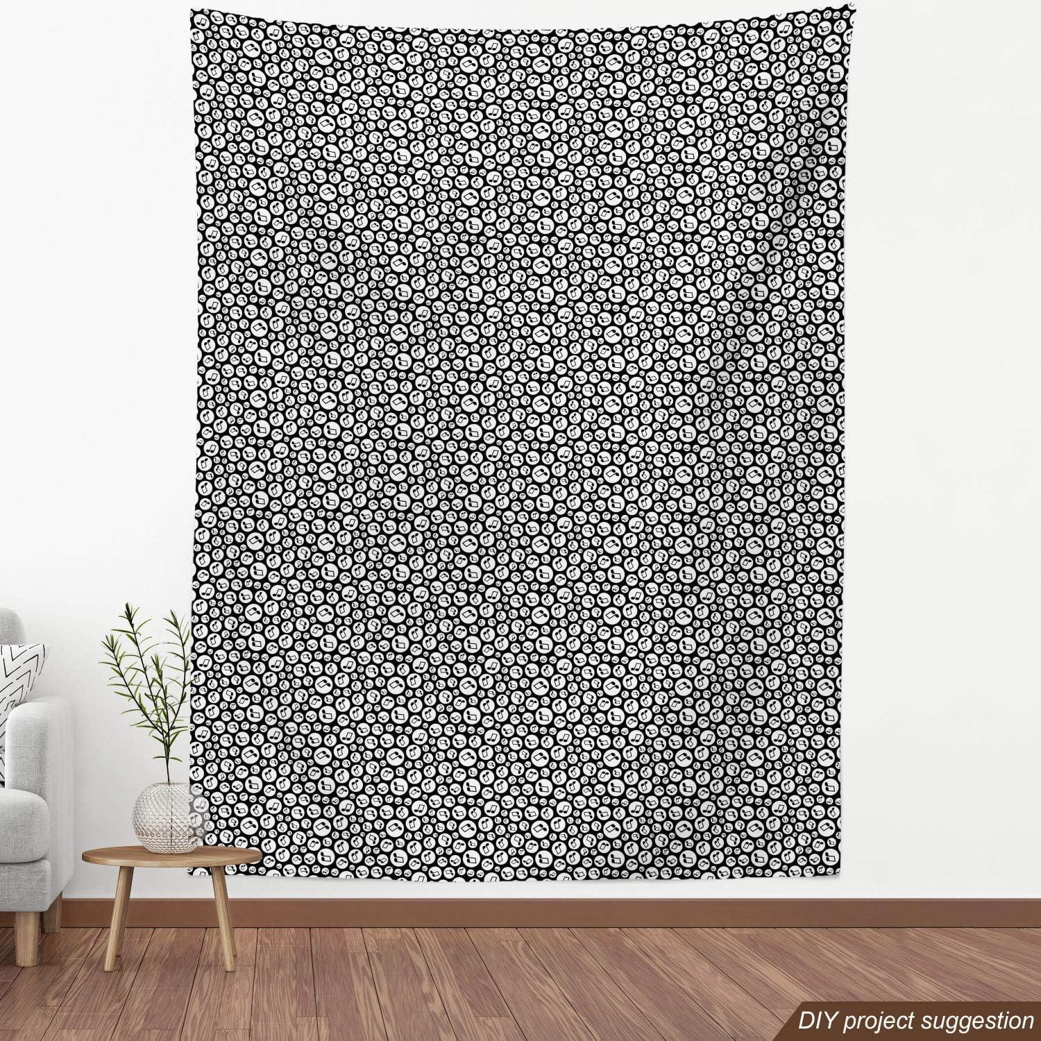 imageAmbesonne Dog Lover Fabric by The Yard Little Corgi Jumping Running and Standing Cartoon Hearts Background Microfiber Fabric for Arts and Crafts Textiles amp Decor 1 Yard White OrangeWhite Charcoal