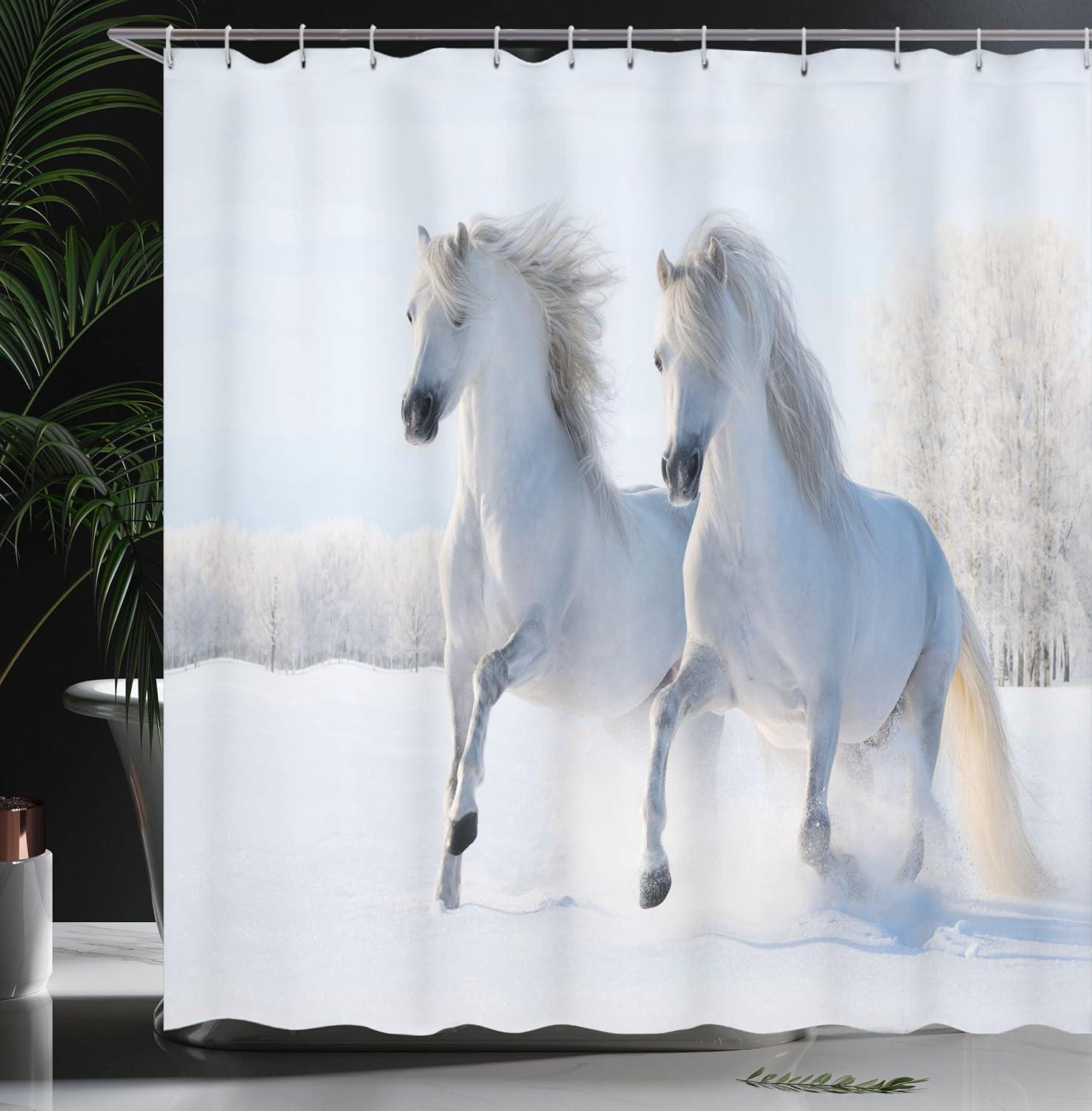 imageAmbesonne Man Cave Shower Curtain Cartoon Monster Truck with Huge Tyres OffRoad Heavy Large Tractor Wheels Turbo Cloth Fabric Bathroom Decor Set with Hooks 69 W x 70 L Orange BluePale Blue White