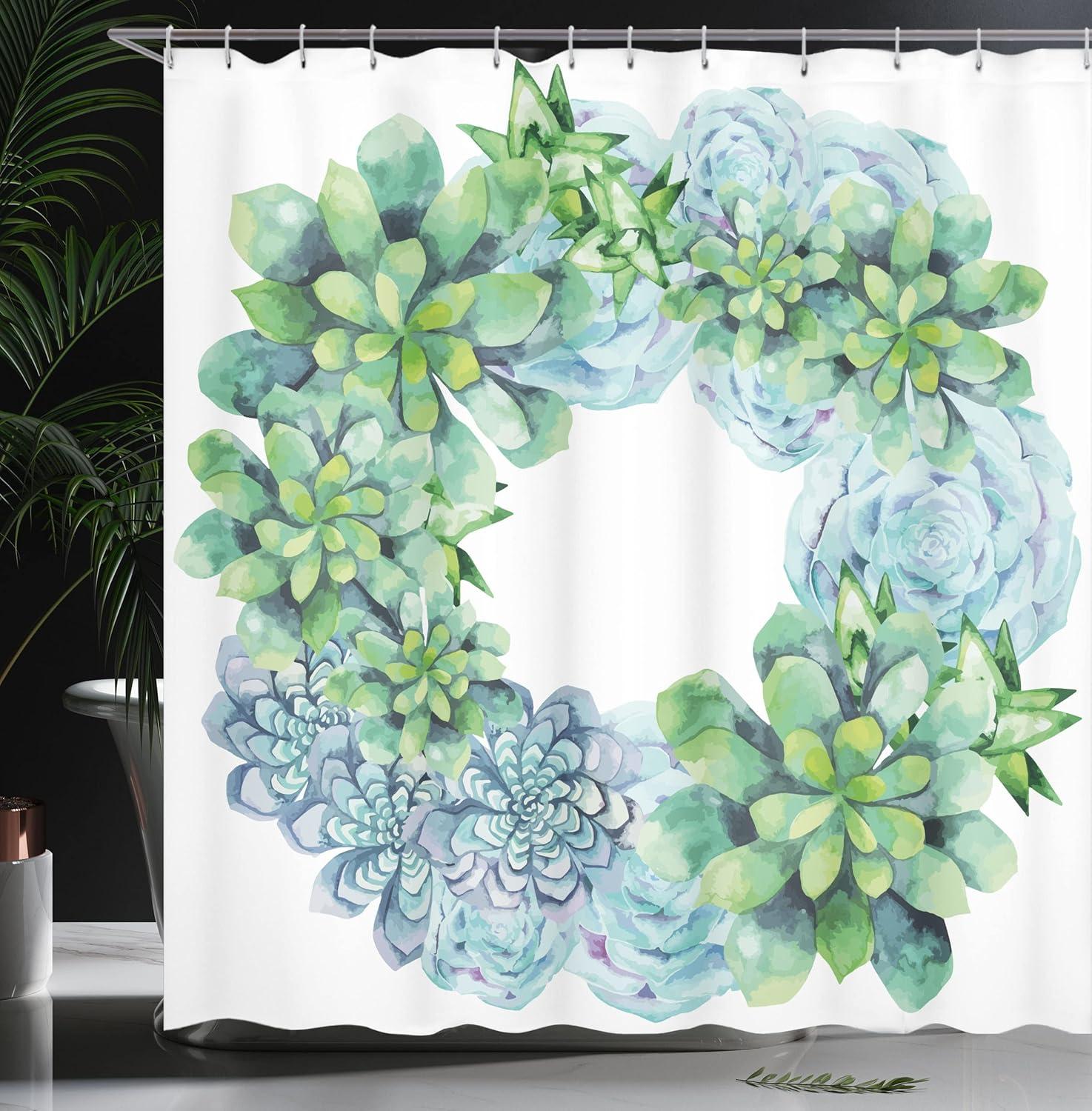 imageAmbesonne Man Cave Shower Curtain Cartoon Monster Truck with Huge Tyres OffRoad Heavy Large Tractor Wheels Turbo Cloth Fabric Bathroom Decor Set with Hooks 69 W x 70 L Orange BlueLilac Green