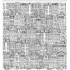 Ambesonne Amsterdam Shower Curtain, Monochrome Style Cartoon Drawing of Historic Houses Clutter City Town, Cloth Fabric Bathroom Decor Set with Hooks, 69″ W x 75″ L, Charcoal White