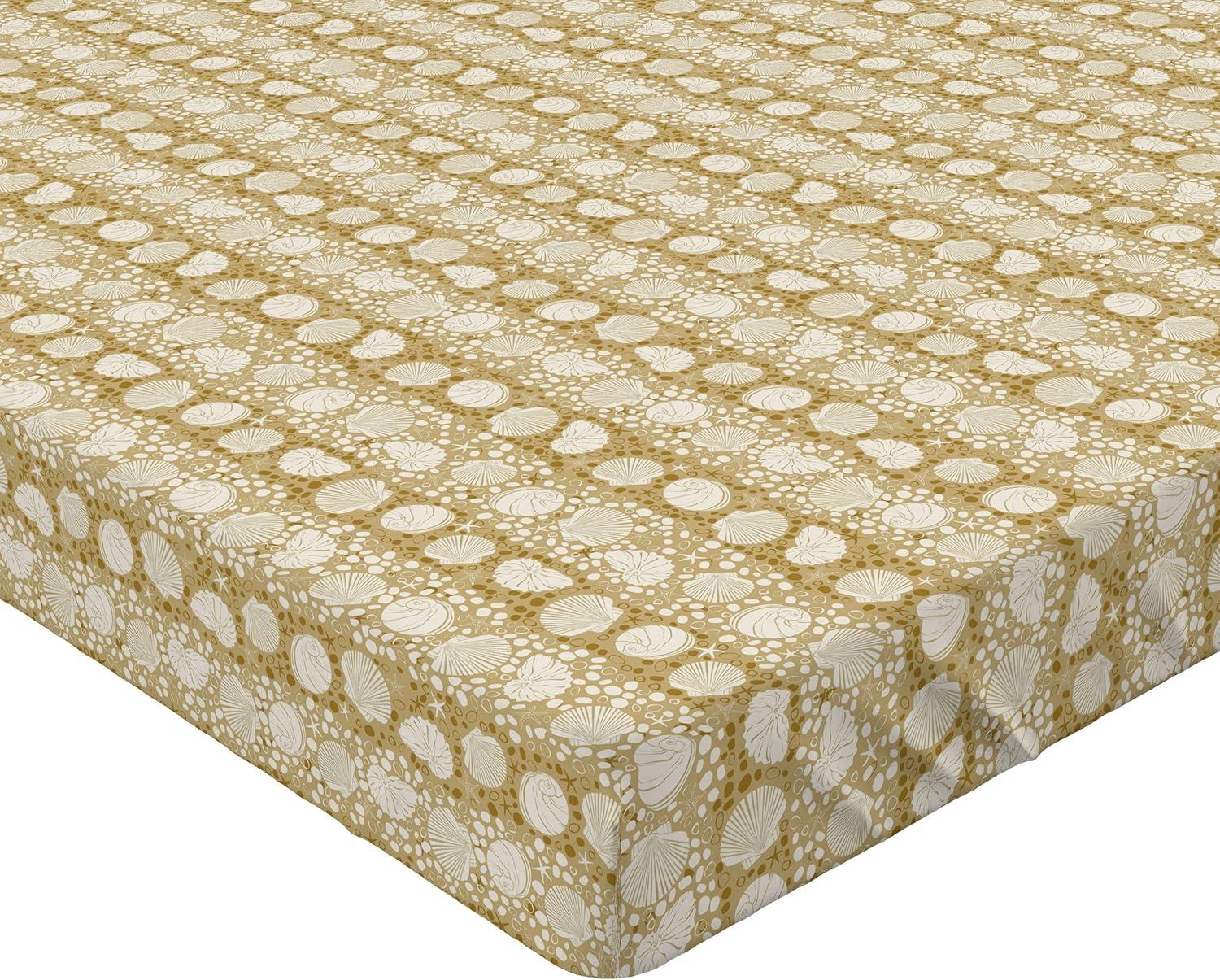 imageAmbesonne Floral Fitted Sheet Roses for Valentine Love Team Holiday Celebration Botanical Artwork on Hue Back Decorative Soft Fabric Bedding AllRound Elastic Pocket Queen Size Dimgray BlushEggshell Pale Coffee