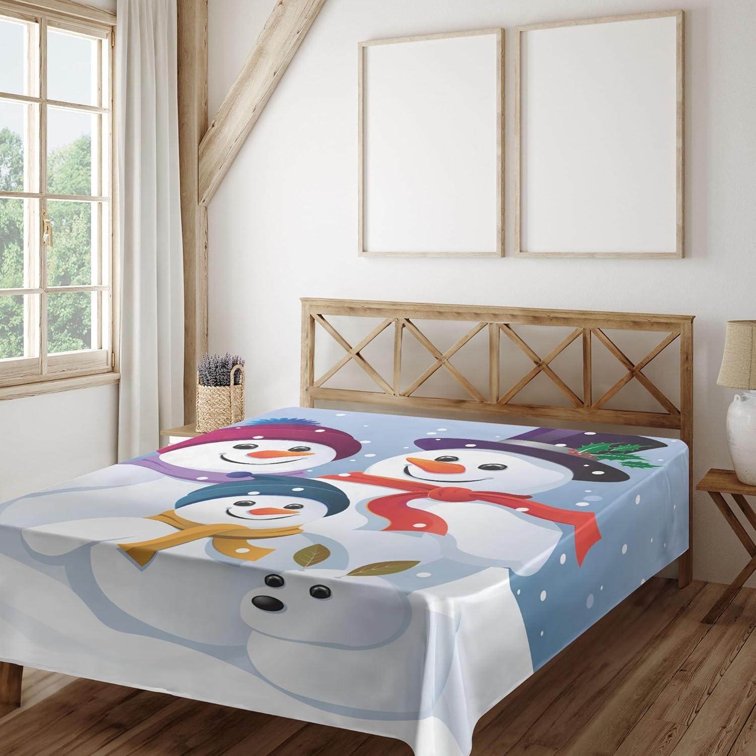 imageAmbesonne Horror Flat Sheet Splashes of Blood Grunge Style Bloodstain Horror Scary Zombie Halloween Themed Print Soft Comfortable Top Sheet Decorative Bedding 1 Piece Queen Size White RedRed White
