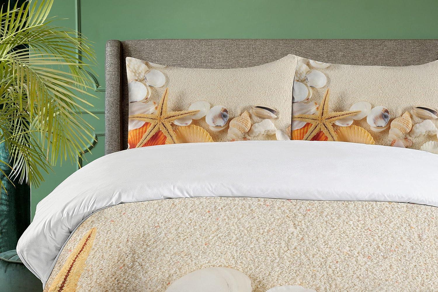 imageAmbesonne Love Duvet Cover Sets Cartoon Birds is Sitting on a Branch Bee Smiling Loving Valentine Bedding Set with 2 Duvet Covers amp 4 Pillowcases 2 Pack Queen Size Pale Pink Beige TaupeBeige Ivory Cream
