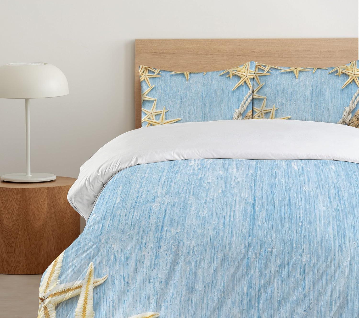imageAmbesonne Love Duvet Cover Sets Cartoon Birds is Sitting on a Branch Bee Smiling Loving Valentine Bedding Set with 2 Duvet Covers amp 4 Pillowcases 2 Pack Queen Size Pale Pink Beige TaupePale Blue Ivory