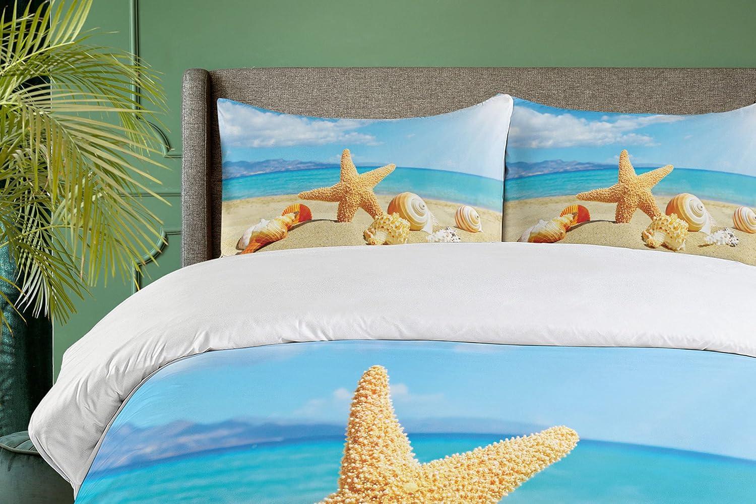 imageAmbesonne Love Duvet Cover Sets Cartoon Birds is Sitting on a Branch Bee Smiling Loving Valentine Bedding Set with 2 Duvet Covers amp 4 Pillowcases 2 Pack Queen Size Pale Pink Beige TaupeAqua Ivory Mustard