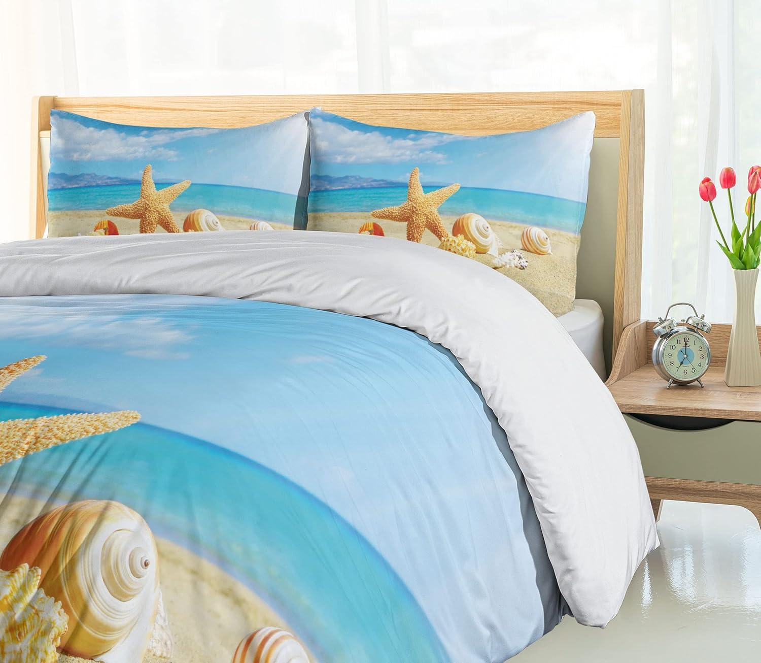 imageAmbesonne Love Duvet Cover Sets Cartoon Birds is Sitting on a Branch Bee Smiling Loving Valentine Bedding Set with 2 Duvet Covers amp 4 Pillowcases 2 Pack Queen Size Pale Pink Beige TaupeAqua Ivory Mustard