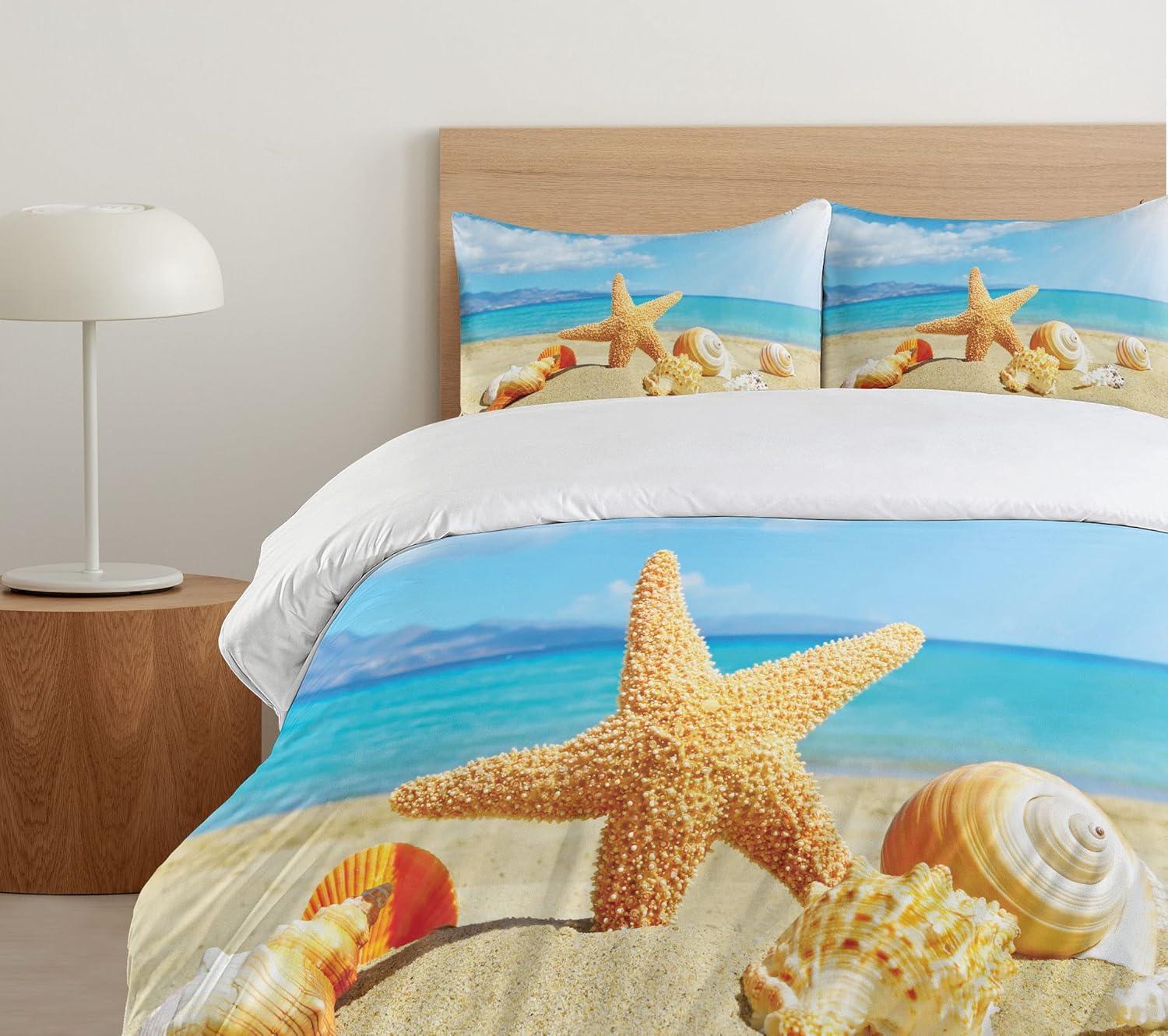 imageAmbesonne Love Duvet Cover Sets Cartoon Birds is Sitting on a Branch Bee Smiling Loving Valentine Bedding Set with 2 Duvet Covers amp 4 Pillowcases 2 Pack Queen Size Pale Pink Beige TaupeAqua Ivory Mustard