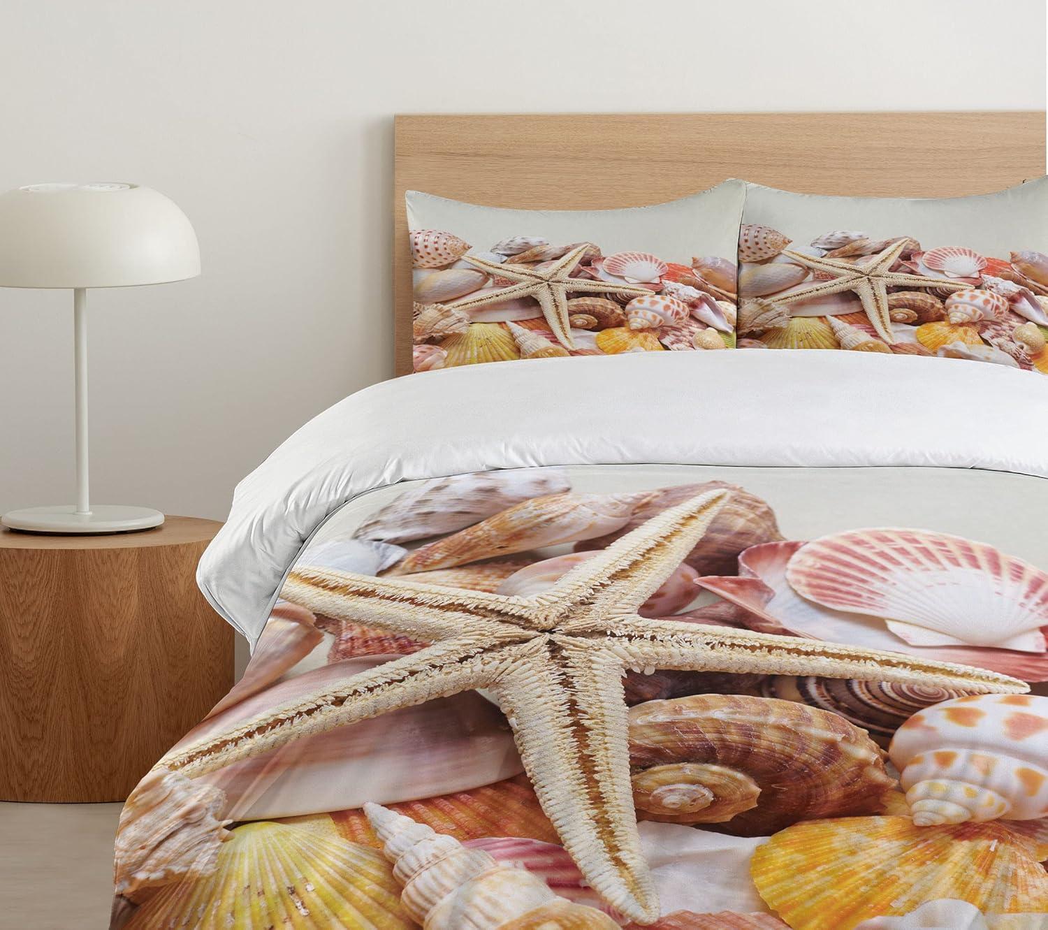 imageAmbesonne Love Duvet Cover Sets Cartoon Birds is Sitting on a Branch Bee Smiling Loving Valentine Bedding Set with 2 Duvet Covers amp 4 Pillowcases 2 Pack Queen Size Pale Pink Beige TaupeCoconut Cream Orange