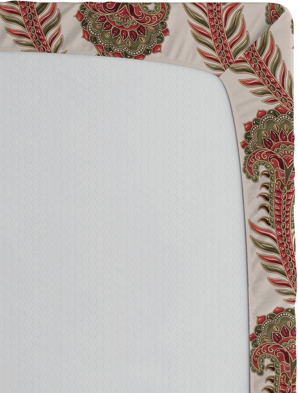 imageAmbesonne Romantic Fitted Sheet Valentines Day Kiss Love Me and You Lettering with Blooming Flowers Decorative Soft Fabric Bedding AllRound Elastic Pocket Full Size Pastel Pink Grey EggshellPeacock Green Salmon