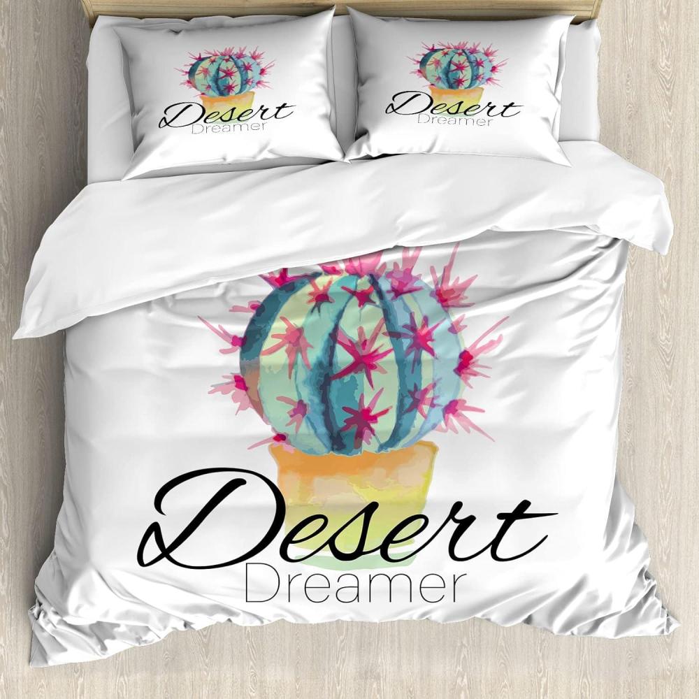 imageAmbesonne Heart Duvet Cover Set Scribble Drawing Romantic Shape Valentines Day Jumble Lines Minimalist Print Decorative 3 Piece Bedding Set with 2 Pillow Shams Queen Size Vermilion WhitePink Turquoise Apricot