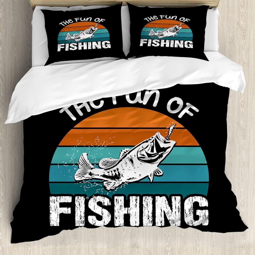 imageAmbesonne Love Duvet Cover Set Rounded Style Words with Hippie Retro Effect Romance Valentines Day 70s 80s Decorative 3 Piece Bedding Set with 2 Pillow Shams Queen Size Vermilion Pink WhiteTeal Orange Charcoal Grey