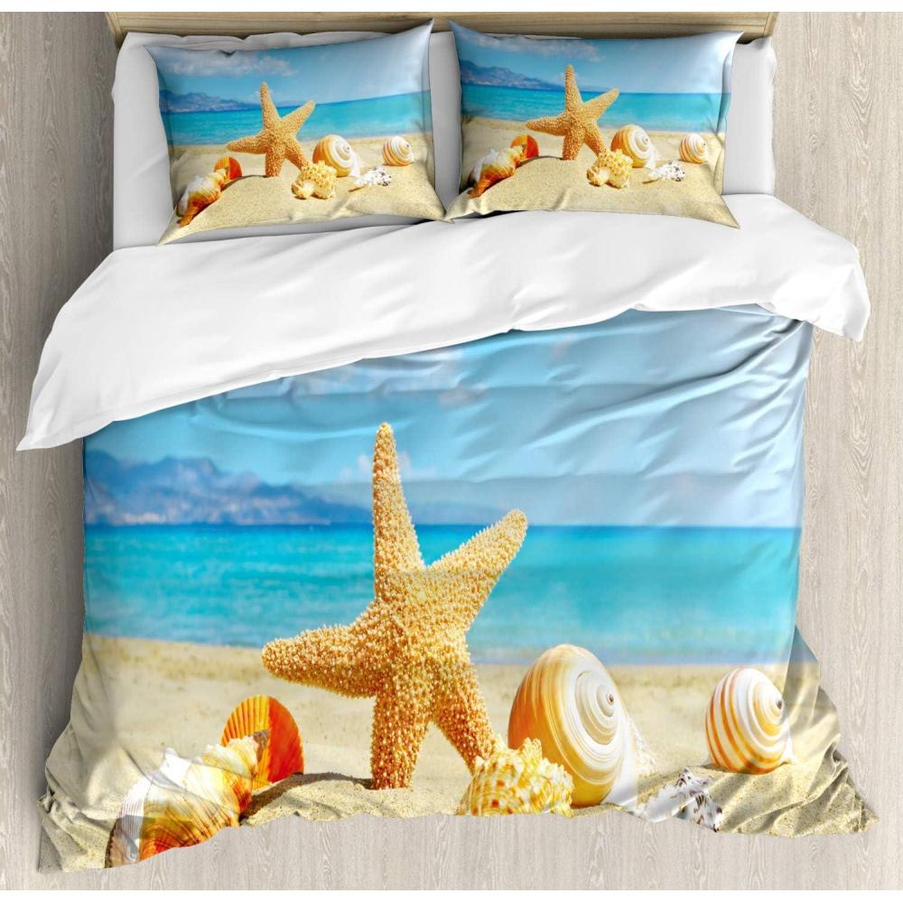 imageAmbesonne Love Duvet Cover Sets Cartoon Birds is Sitting on a Branch Bee Smiling Loving Valentine Bedding Set with 2 Duvet Covers amp 4 Pillowcases 2 Pack Queen Size Pale Pink Beige TaupeAqua Ivory Mustard